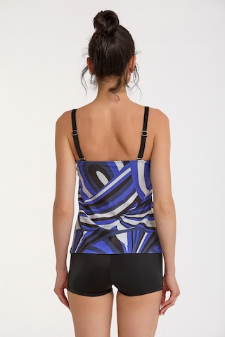 Kocabey Argento 0063-3011 Kadın Şortlu Tankini Siyah