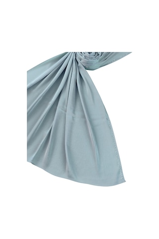 Mim Eşarp Mısırlı Eşarpları Taşlı Jan Jan Abiye Şal 75x190 Cm Gri