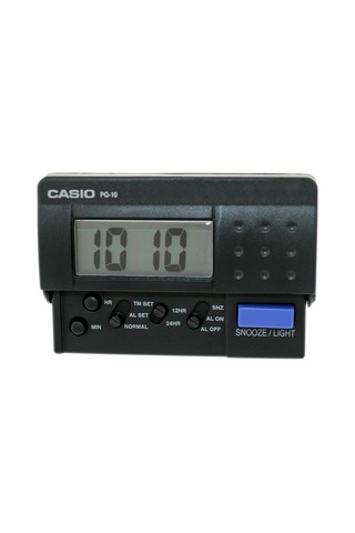 Casio Pq-10-1r Masa Saati, Siyah, Standart 120