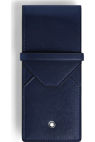 Montblanc Envelope 3lü Kalem Kılıfı 221370 Lacivert