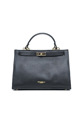 Postacı Çantası Kadın Laıne M Piumelli Milano Bag D28 Black Siyah