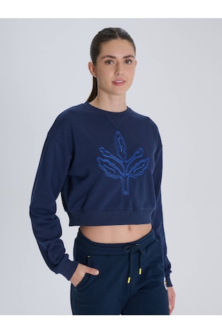 Fenerium Kadın Trend Palamut Logolu Sweat Fb Laci Yeni