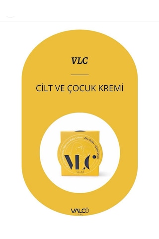 Vlc Cilt Bakım ve Çocuk Kremi 100 Ml