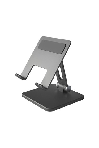 Didadodo Ayarlanabilir Açılı Alüminyum Stand - Kaymaz Silikonlu, Küçük Ebatlı