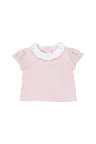 Chicco Kız Bebek Kısa Kollu Tişört 09101835000000 000011 Pembe