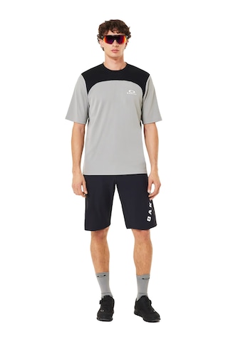 Oakley Oakley Free Ride Jersey Erkek Gri Tişört Cem Gri
