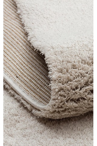 Hoom Rugs Shaggy 1006 D. Stone Modern Shaggy Halı Kemik