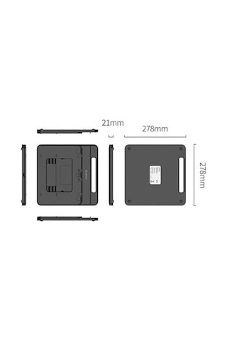 Orico Nsn-C1 Katlanabilir Yükseklik Ayarlı Laptop Tablet Standı
