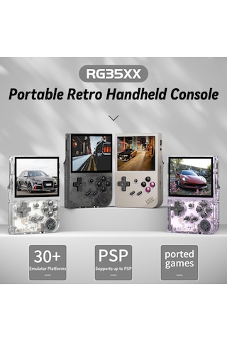 Rg35xx Retro Tv Uyumlu El Oyun Konsolu Game Boy Nintendo Playstation Arcade