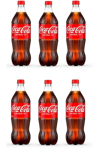 Coca Cola Kola Orijinal Tat 1 Lt X 6 Adet