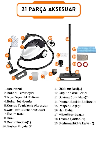 Mogotech MG-101 Buharlı Temizlik Makinası