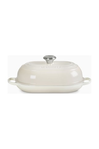 Le Creuset Oval Dökme Demir Ekmek Pişirme Tavası Döküm Tava Meringue