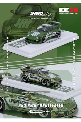 İnno 64 Models Undefeated Porsche 993 Rwb Yeşil
