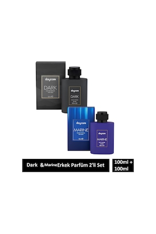 Dark & Marine Erkek Edp Parfüm 2 Adet X 100ml Odunsu - Oryantal