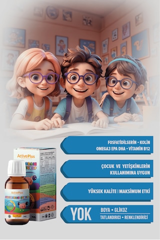 Active Plus Megabrain Şurup 150 Ml