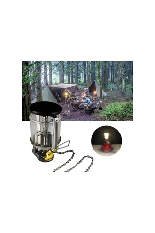 Pazly Kamp Gaz Lambası Feneri - Dış Mekan Asılı Lamba - Yüksek Kalite, Rüzgar Geçirmez, Mini Boyut Çok Renkli