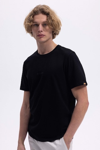 Ellesse Erkek T Shirt Em462-bk Siyah Siyah