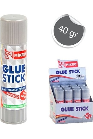 Mikro 40 Gr. Glue Katı Stick Yapıştırıcı N11.141