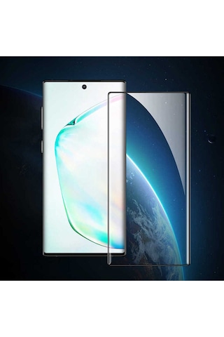 Samsung Uyumlu Galaxy A91 S10 Lite Zore Kenarları Kırılmaya Dayanıklı Cam Ekran Koruyucu