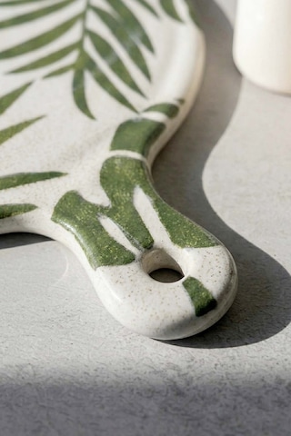 Green Forest Peynir Sunum Tabağı 26 Cm Çok Renkli