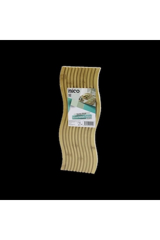Jenerik Bambu Servis Sunum Tahtası 17x39x1.5 Cm Çift Yüzlü Dalgalı/kanallı