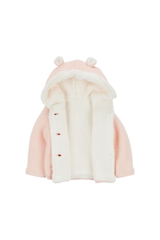 Kız Bebek Hırka - Pembe Pembe