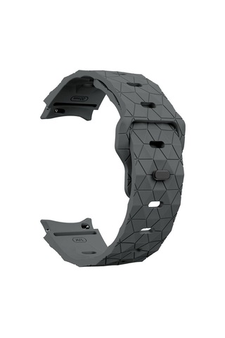 Galaxy Uyumlu Watch 6 40mm Krd-116 20mm Futbol Desenli Spor Tasarımlı Silikon Kordon
