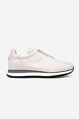 Valmenti Erkek Hakiki Deri Kırık Beyaz Sneakers & Spor Ayakkabı 99 C3924 Erk Ayk Y26 Off Whıte