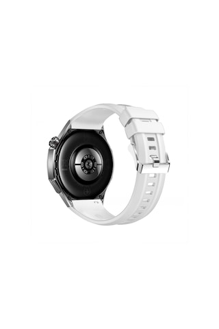 Huawei Watch Gt6 Pro 46mm İle Tam Uyumlu Kordon Metal Tokalı Yumuşak Silikon Kordon Kayış