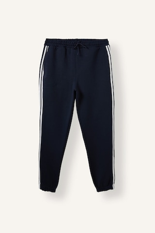 Defacto Regular Fit Yan Biyeli Lastikli Paça Jogger Eşofman Altı E9665ax26aunv146 Lacivert-nv146
