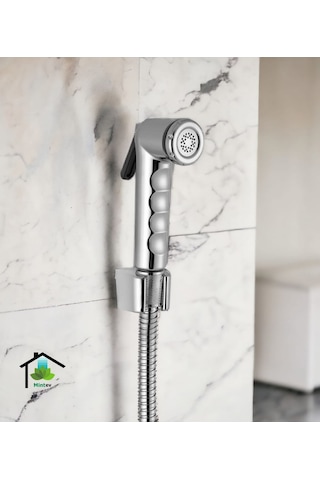 Mintev Spiralli Tabancalı Taharetmatik Komple Set Hortum Başlık Ve Mafsal Diğer