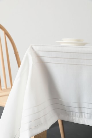 Açelya Leke Tutmaz Masa Örtüsü 160 x 220 Ekru