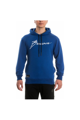 Bonesmen Erkek Kapüşonlu Sweatshirt (463018108) Saks Mavi