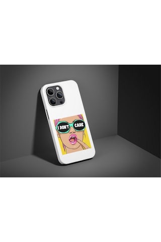 Apple Uyumlu iPhone I Don' T Care Tüm Modellere Kılıf 678x111213141516 Plus