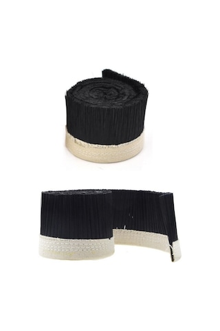 Homyl Gravür Makinesi Toz Kapağı Fırça Cnc Router Siyah-100mm-x-1-m