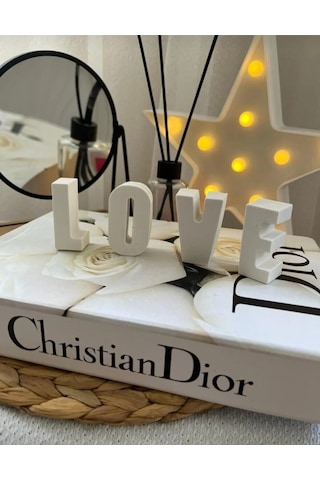 Love Dekoratif Yazı Süs Eşyası Love Bıblo Dekor Obje