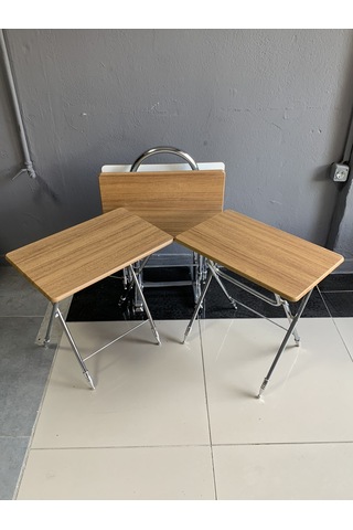 Çanta Sehpa, Sehpa, Zigon, 4lü Zigon, Mebran Çanta Sehpa-bambu