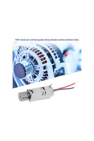 Dianziye 5'li Paket: Kpd6c-kj0615 Kaliteli Demir+plastik Kablo Tipi Boş Çelik Titreşim Motoru - 5v 11500rpm, El Tipi Cihazlar İçin Hızlı Tepki, Düşük Enerji Tüketimi