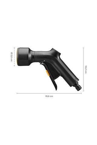 Fiskars 1070837 Solid 3 Fonksiyonlu Duş Başlıkı Sulama Tabancası