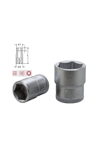 Altaş 23mm 3/4'' Tek Lokma 6 Köşe
