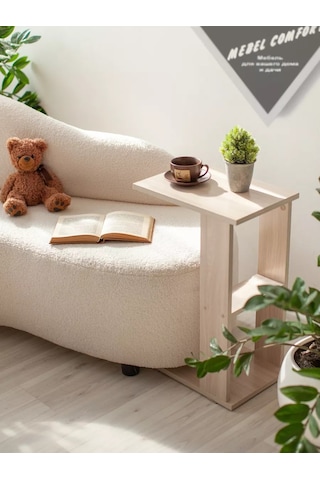 Mebelcomfort Yan Sehpalı Sehpa 215105138 Açık Yasen Shimo