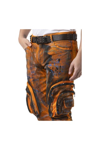 Cd902 Erkek Kargo Pantolon Turuncu