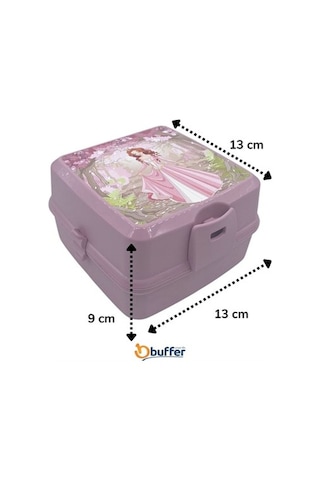 Buffer® Kendiliğinden Kaşık Çatallı Beslenme Kutusu 4 Bölmeli Çoc