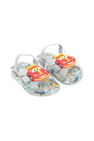 Gezer Yazlık Bebe Erkek Lastikli Islak Zemine Uygun Günlük Havuz Plaj Terlik-sandalet Gt6ybe.15135.00.019.k8 Gri