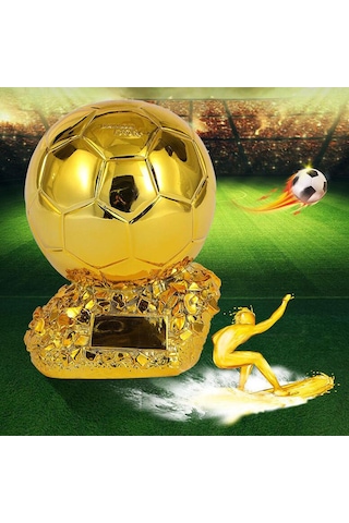 Homyl Trophy Cup Takdir Hediyesi Ödül Katılım Futbol 15cm Altın