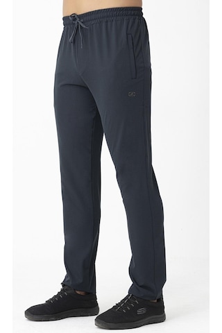 Crozwise Erkek Dar Paça Likralı Spor Pantolon Antrasit