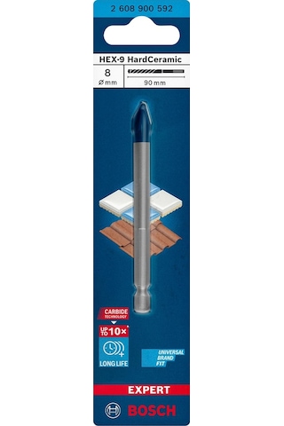 Bosch Expert Hex-9 Hardceramic Delme Ucu 8 X 90 Mm - 2608900592