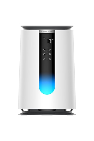 Air Purifier 338s Akıllı Hava Temizleyici, Hepa Filtre, Pm2.5 Sensör, 18 Db, 80 M², Rgb Işık, Aroma Pedi Beyaz