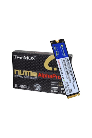 Twınmos 256gb Nvme256gb2280ap 3600- 3250mb/s M2 Nvme Gen3 Disk