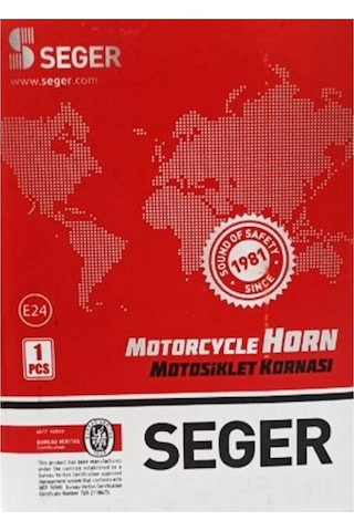 Seger Motosiklet Kornası 25M Mini Korna Yüksek Ses (397287675)